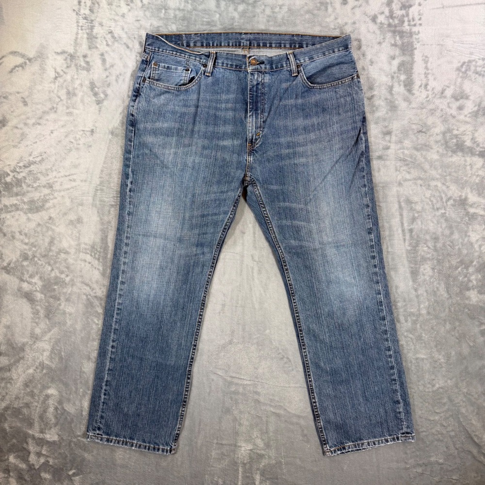 Levi's 559 Relaxed Straight Jeans Men's Size 40x32 Blue Medium Wash Denim